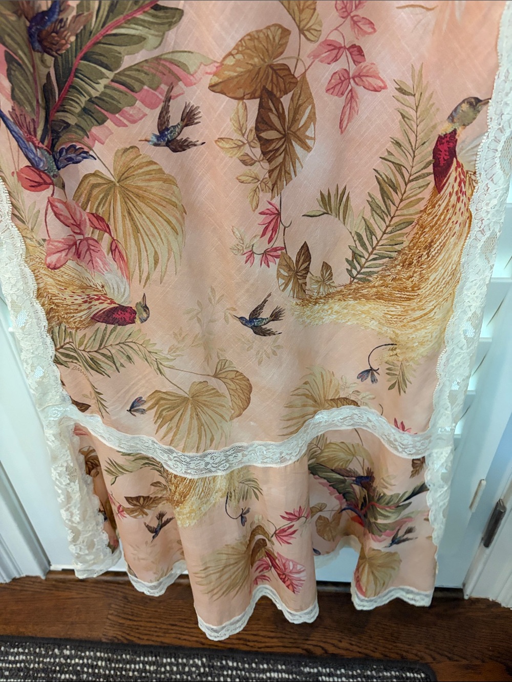 Zimmermann Lace Trim Pink Peach Slip - Picture 7 of 9
